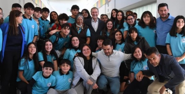 SCHIARETTI INAUGURÓ UNA NUEVA ESCUELA PROA EN ALTA GRACIA