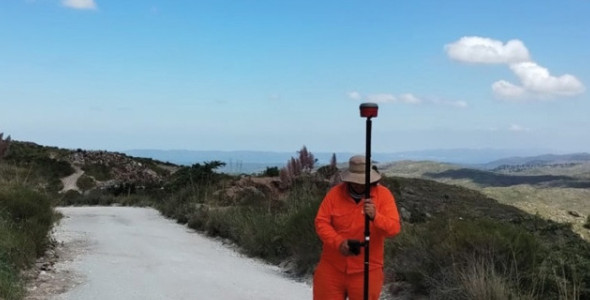 TANTI: LA PROVINCIA PAVIMENTARÁ LA RUTA 28 HASTA EL ACCESO AL CERRO BLANCO