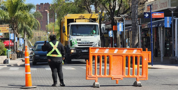 RESTRICCIÓN DEL TRÁNSITO ZONA CÉNTRICA SÁBADO DE CARNAVAL