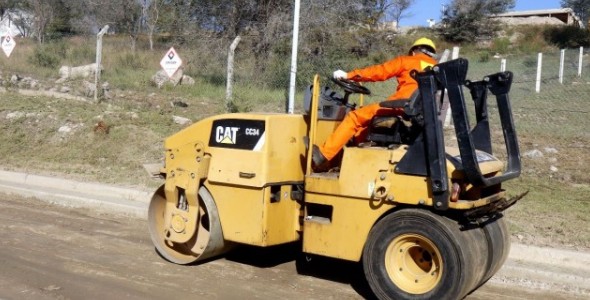  CONTINÚAN AVANZANDO LAS OBRAS EN EL SECTOR EN LA COSTANERA INTERBALNEARIA SUR