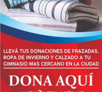 EL CLUB SOLIDARIO DE MANO EN MANO LANZÓ UNA NUEVA CAMPAÑA LLAMADA “TE ABRIGO”