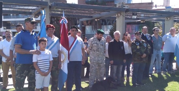 Acto y caminata por el Día de Veteranos de Malvinas