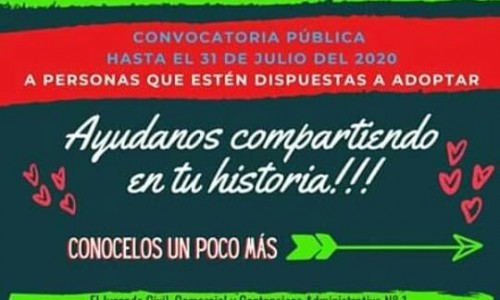 Adopción: Buscan una familia para cinco niños