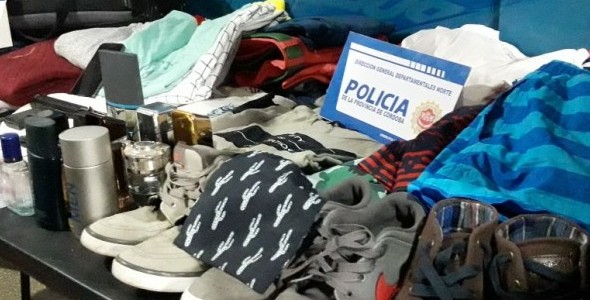 La Policía recuperó lo robado a los jóvenes de Monte Buey 