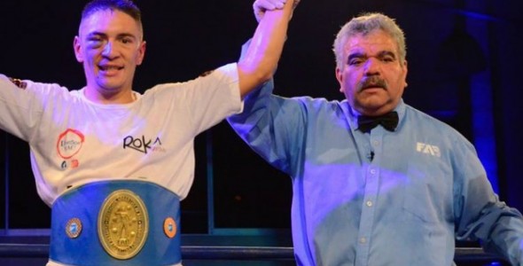 Noche de boxeo en el Hotel Mónaco