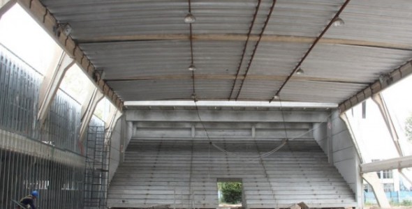 Avanza la obra del Arena Carlos Paz