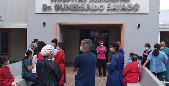 Los médicos del Hospital Gumersindo Sayago suspendieron las asambleas