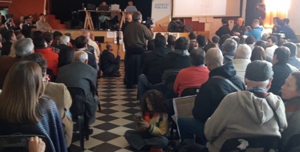 Se realizó la audiencia por la autovía de montaña