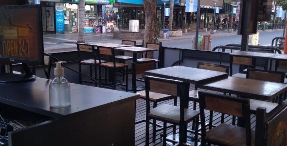 Reapertura de bares y restaurantes en la ciudad