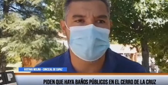 Piden que haya baños públicos en el Cerro de la Cruz