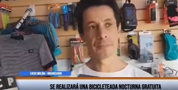 Se realizará una bicicleteada nocturna