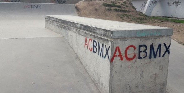 Pintadas en el Skatepark sin autorización municipal