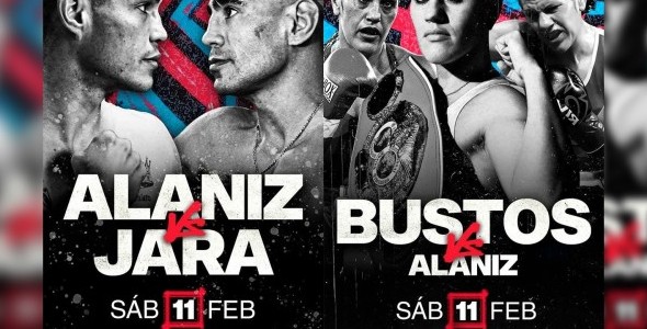 Boxeo de primer nivel en el estadio Arena Carlos Paz