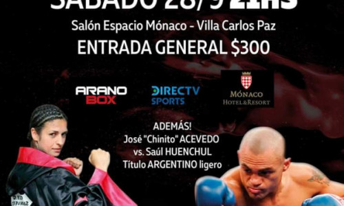 Nueva noche boxística en el Hotel Mónaco