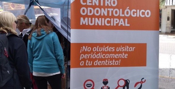 Realizaron una campaña de prevención de la salud bucal