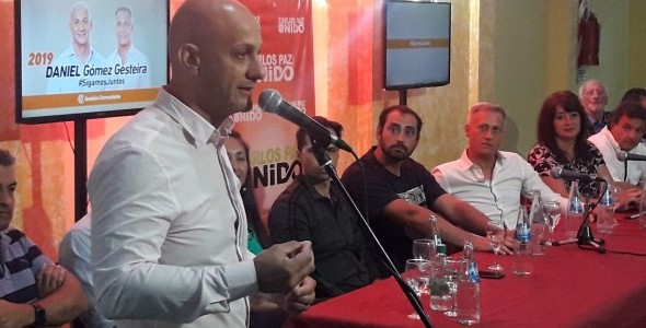 Carlos Paz Unido presentó a su candidato