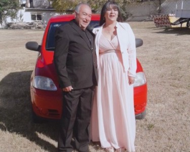 Pareja de Carlos Paz se casó a pesar de la cuarentena