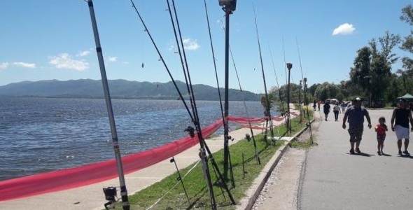 Carlos Paz fue sede de un certamen de pesca