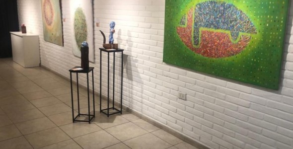 Comenzó el ciclo de artes visuales en el Salón Rizzuto