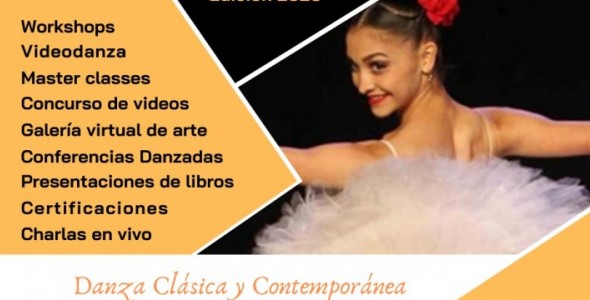 CIDANZA tendrá su edición virtual con destacados profesores y bailarines