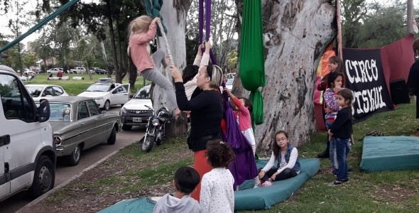 Muestra de la Escuela Municipal de circo