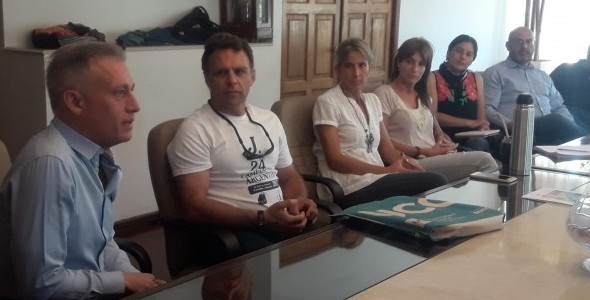 Alumnos de la Diplomatura visitaron Carlos Paz