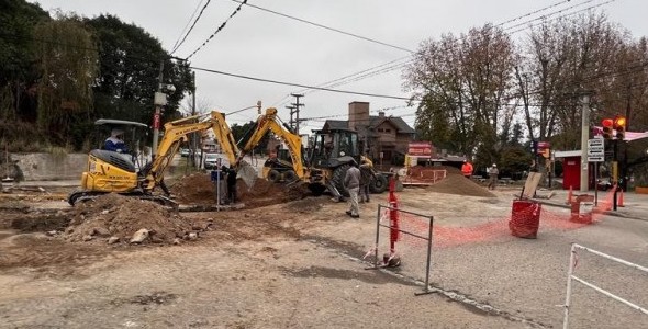 OBRA DE CLOACAS: TRANSITO RESTRINGIDO EN ALGUNAS ARTERIAS DE LA CIUDAD