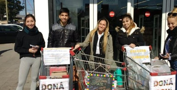 Colectarán alimentos para merenderos y refugios de la ciudad