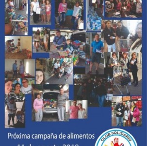 Colectan Alimentos en Supermercado