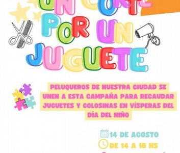 Campaña Solidaria: Un corte de pelo por un juguete