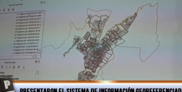 Presentaron el sistema de información geo-referenciada