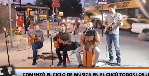 Presentan show de música en el Reloj Cucú