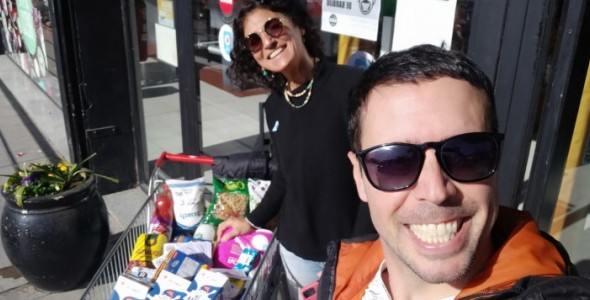 El Club Solidario de Mano en Mano juntó alimentos para los merenderos y refugios