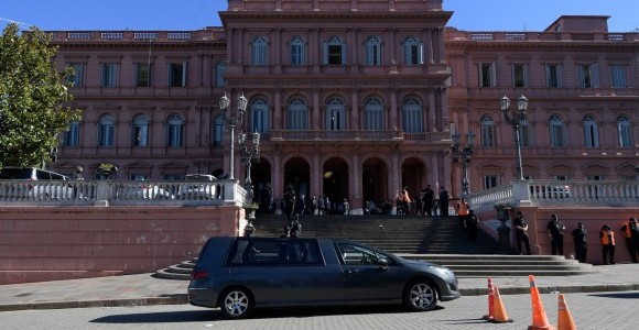 Despedida a Diego Maradona en Casa Rosada