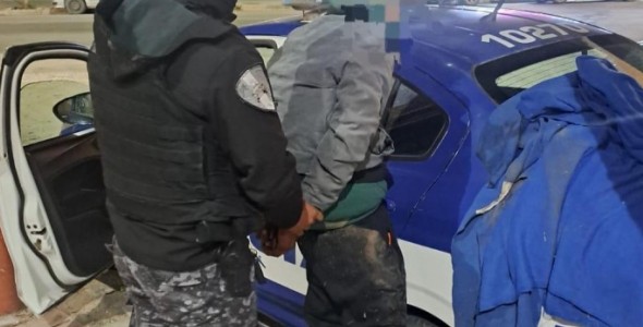 APREHENDIDO POR PROVOCAR DAÑOS E INCENDIO EN UN LOCAL COMERCIAL