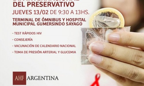 Actividad por el Día Internacional del Preservativo