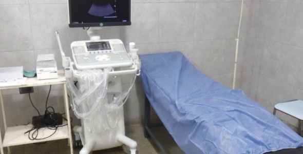 Nuevo ecógrafo en el Hospital Gumersindo Sayago