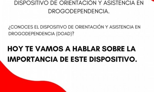 REUNIÓN CON INSTITUCIONES POR EL DISPOSITIVO DE ORIENTACIÓN Y ASISTENCIA EN DROGODEPENDENCIA