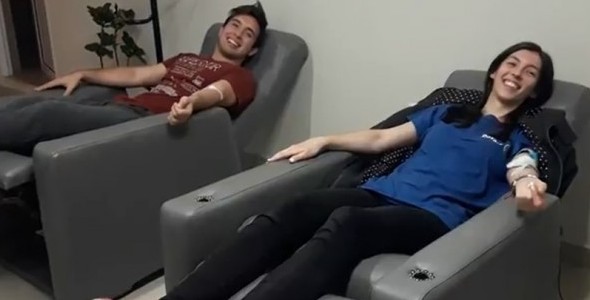 Campaña de donación de sangre