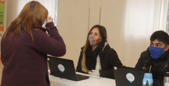 Continúa la entrega de módulos alimentarios en la ciudad