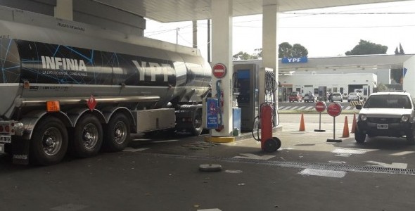 El combustible subió un 8%