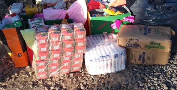 Se realizó un evento para colaborar con un merendero