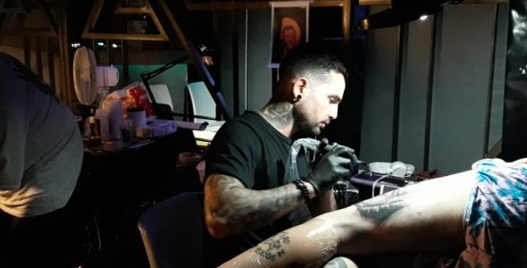 Gran convocatoria de tatuadores en la Expo Tattoo