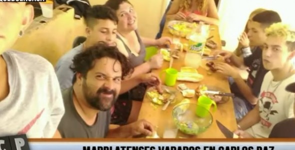 Dos familias marplatenses varadas en Villa Carlos Paz 
