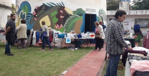 Invitan a visitar una feria americana en un centro vecinal de la ciudad