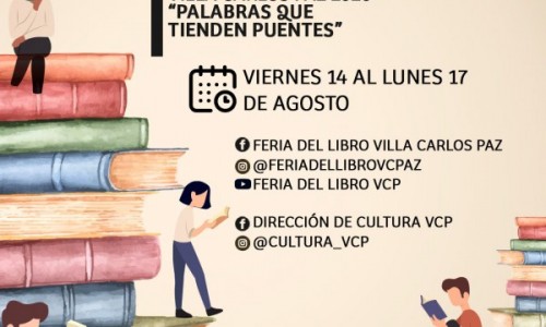Se viene la Feria del Libro Virtual de Carlos Paz