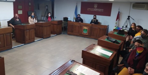 Se realizó una reunión en el Concejo de Representantes por el proyecto de inclusión laboral trans