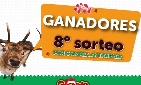 CONOCÉ LOS GANADORES DEL OCTAVO SORTEO POR COMPRA ANTICIPADA DEL GORDO!!