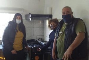 La Provincia llevó el gas natural a Cabalango