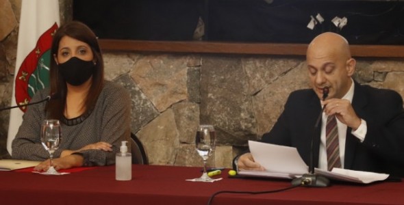 El Intendente Daniel Gómez Gesteira dió el discurso de la apertura legislativa